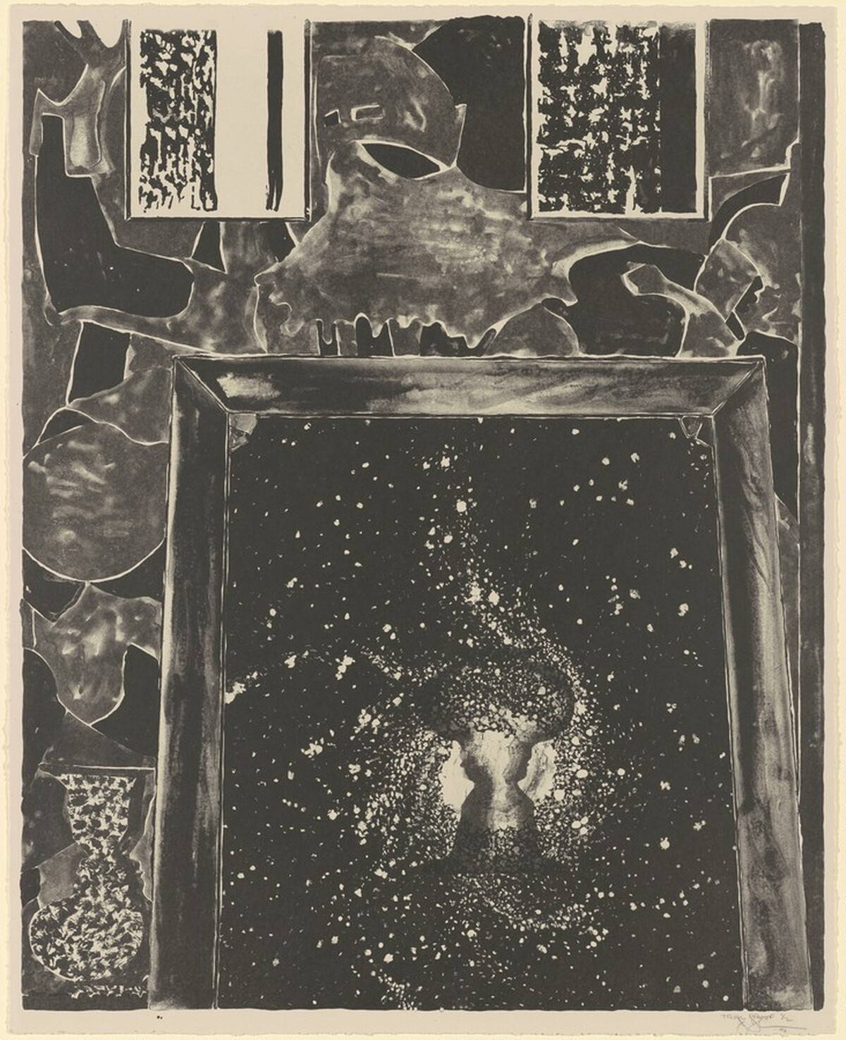 Untitled [trial proof] by Jasper Johns