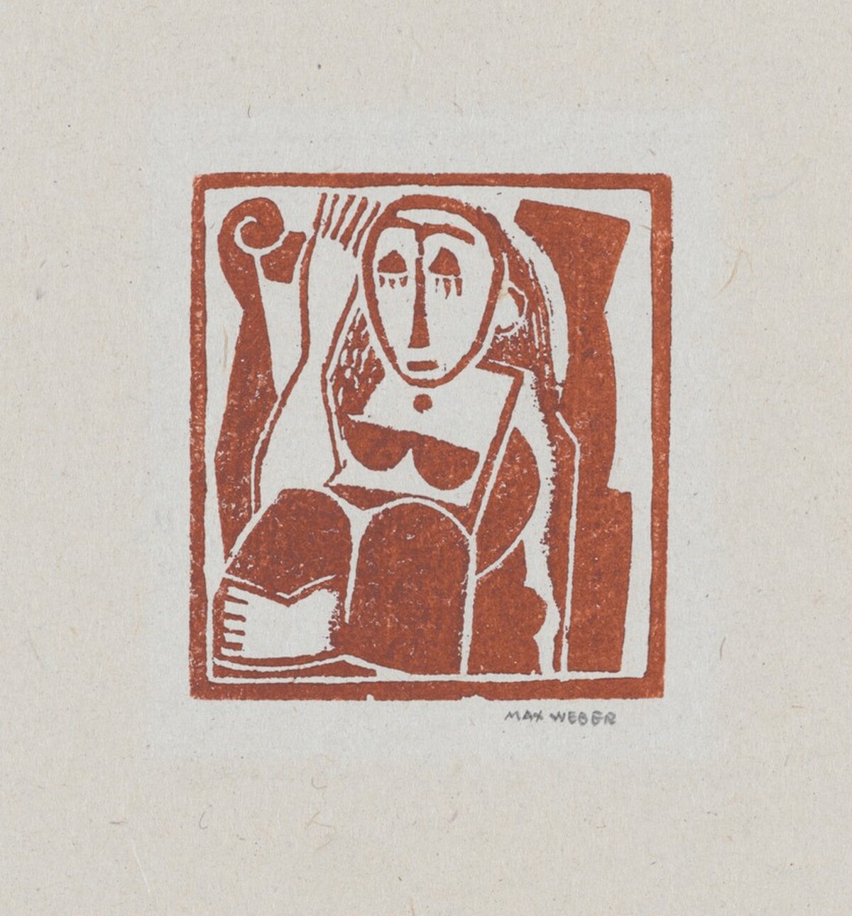 Seated Woman by Max Weber