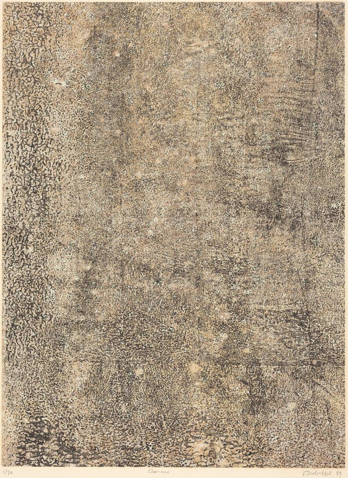 Chansons by Jean Dubuffet