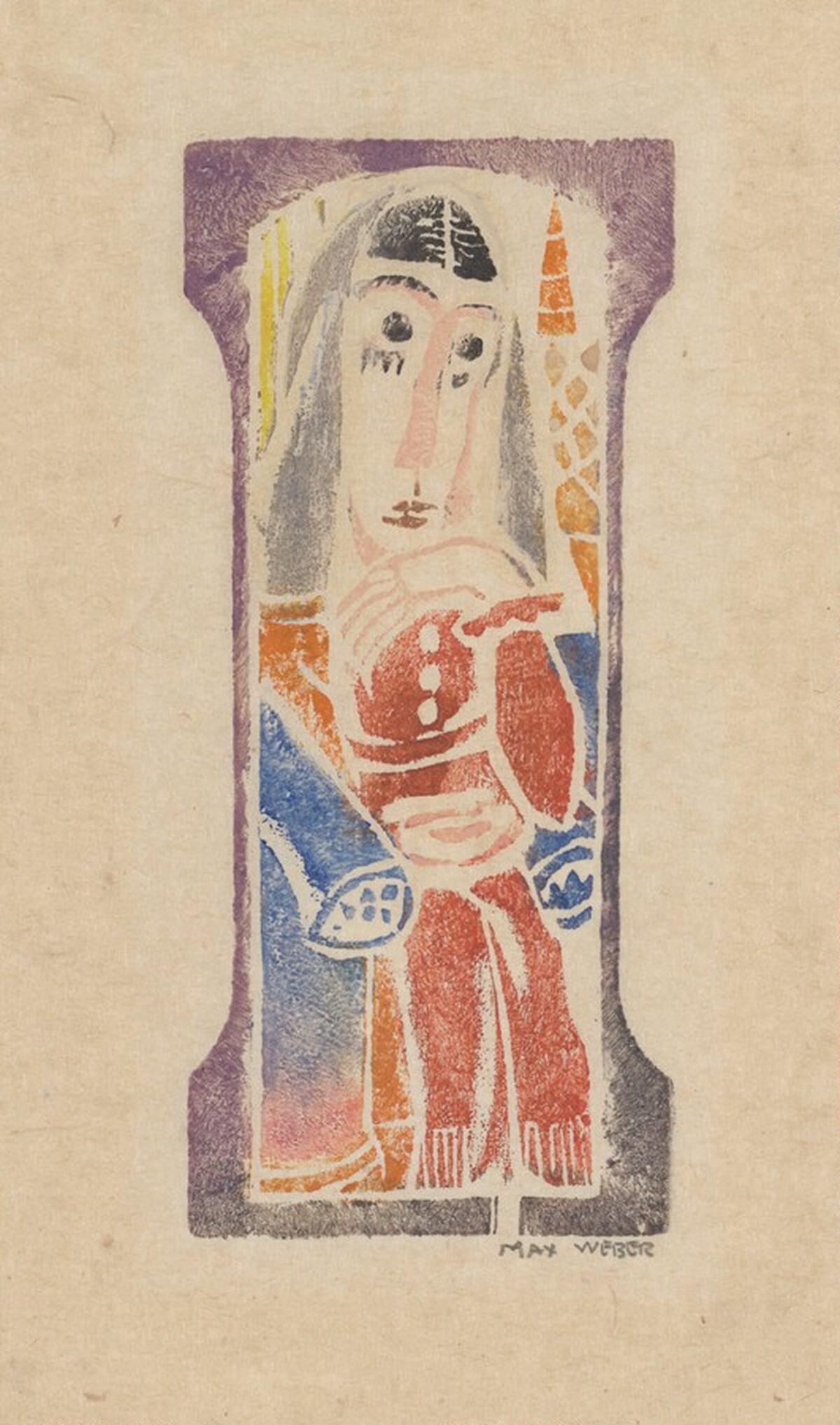 Seated Figure by Max Weber