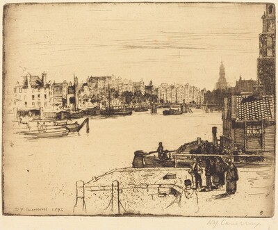A Canal: Amsterdam