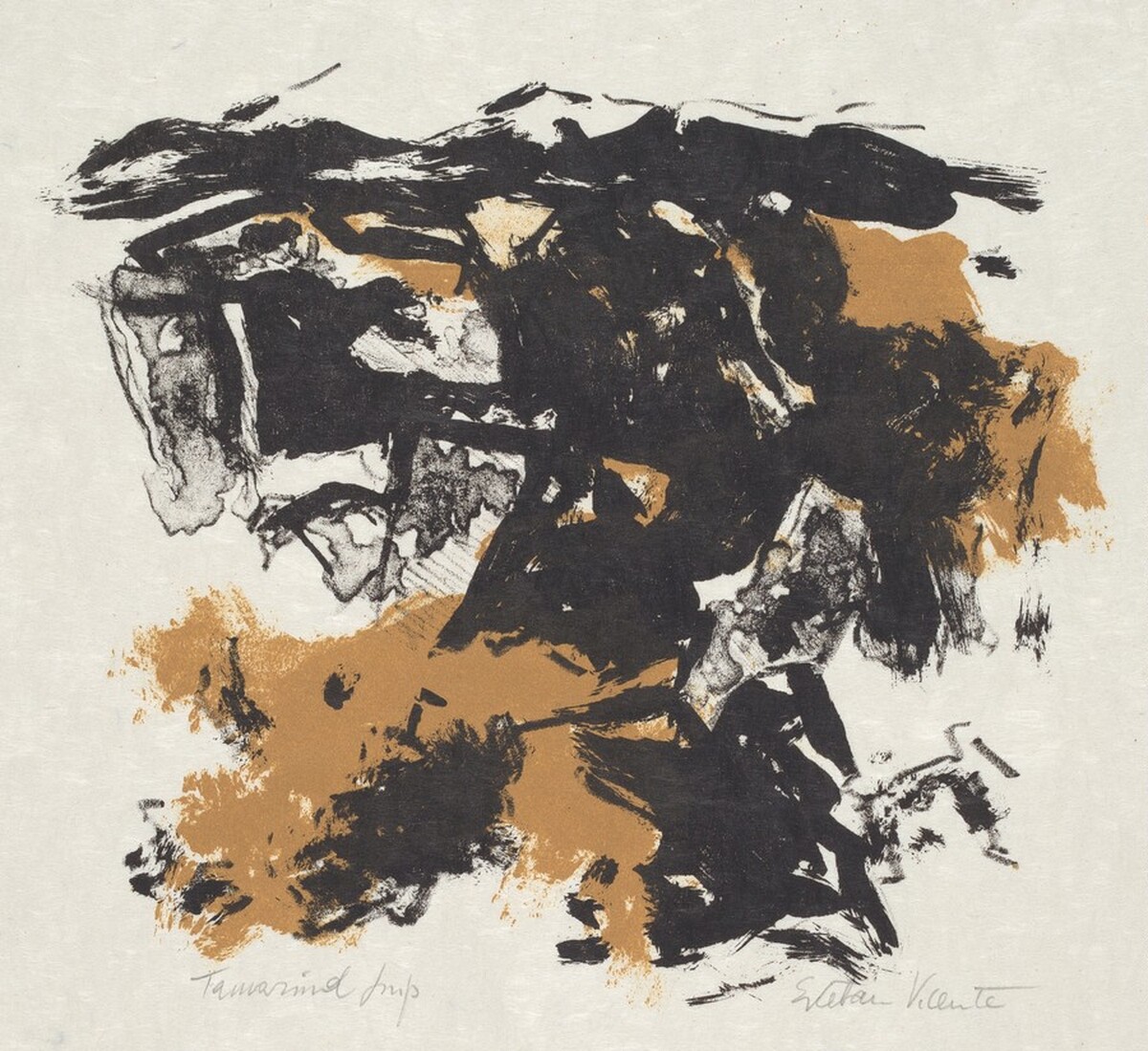 Untitled III by Esteban Vicente