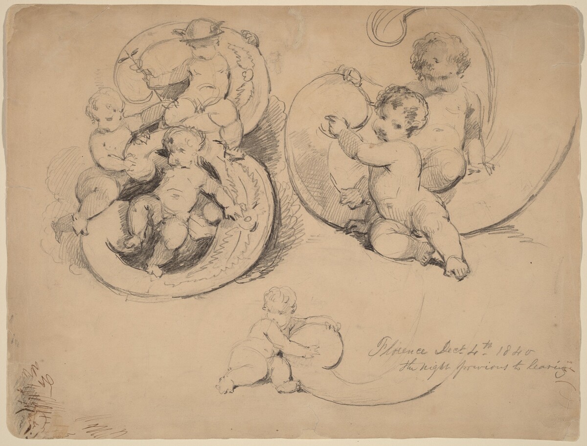 Banknote Studies [recto] by John William Casilear