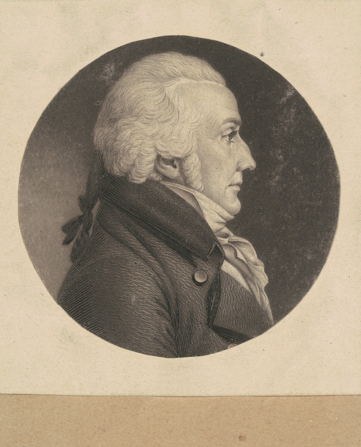 Unidentified Man by Charles B. J. Févret de Saint-Mémin