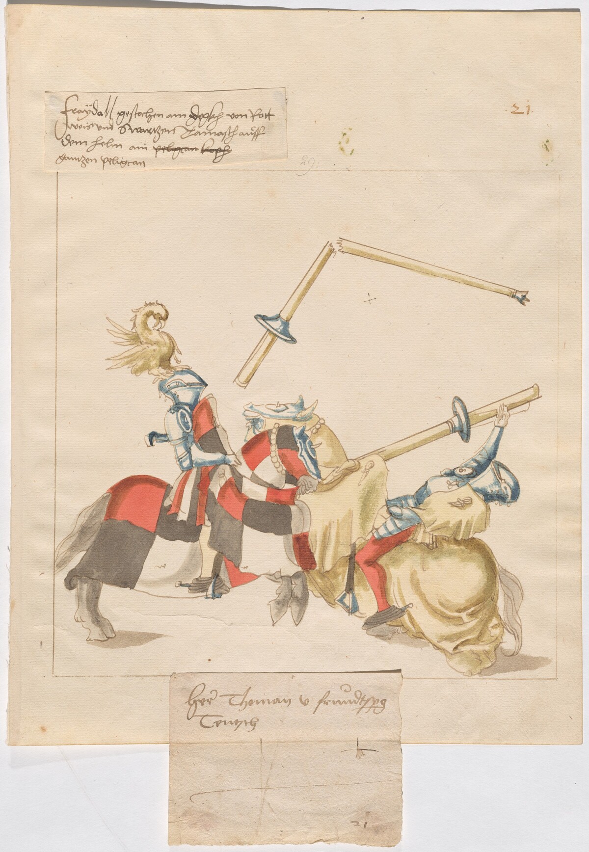German Joust of Peace by German 16th Century