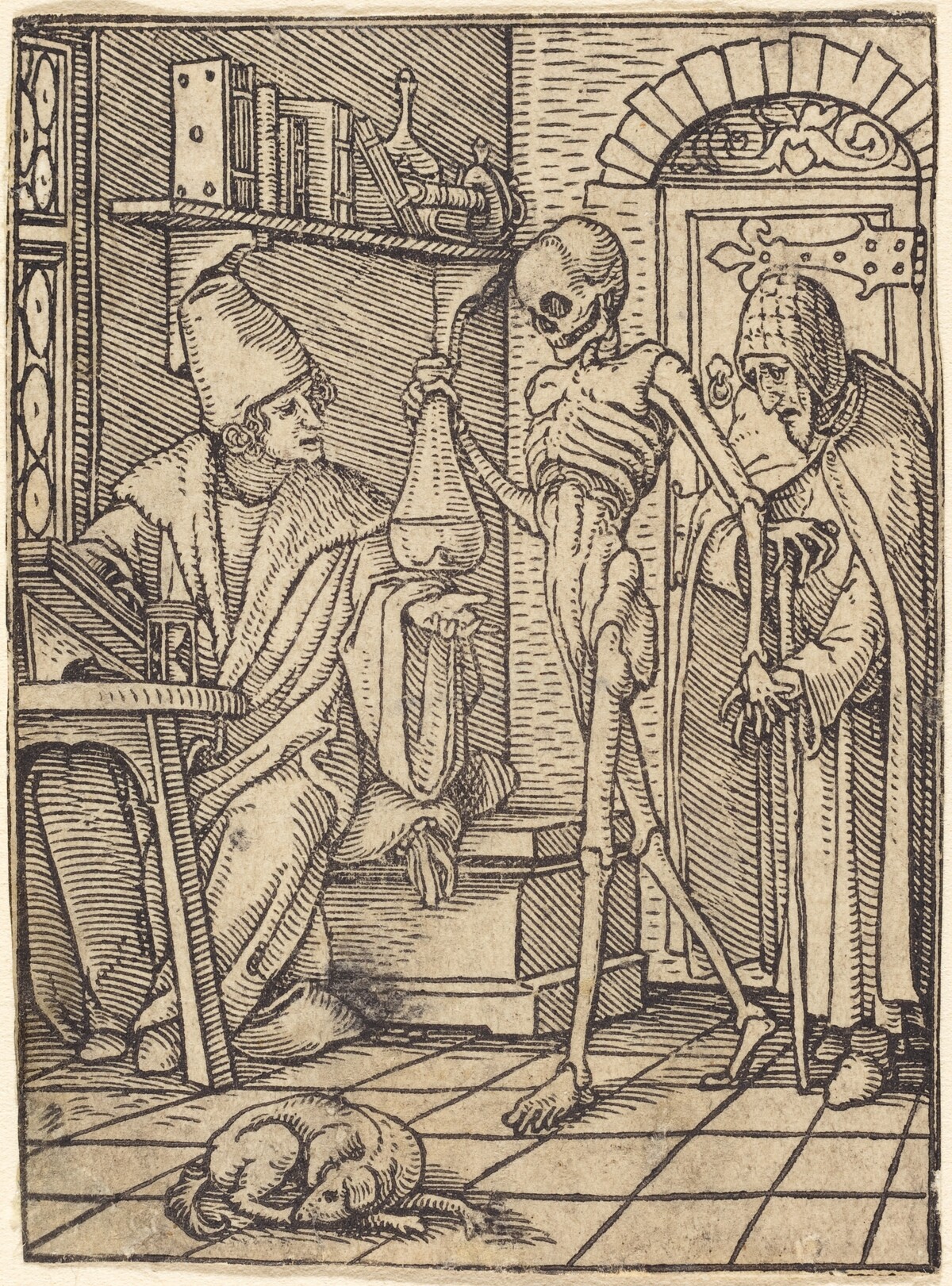 The Physician by Hans Lützelburger after Hans Holbein the Younger