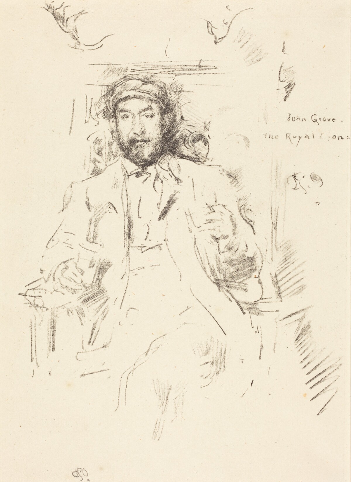 John Grove by James McNeill Whistler