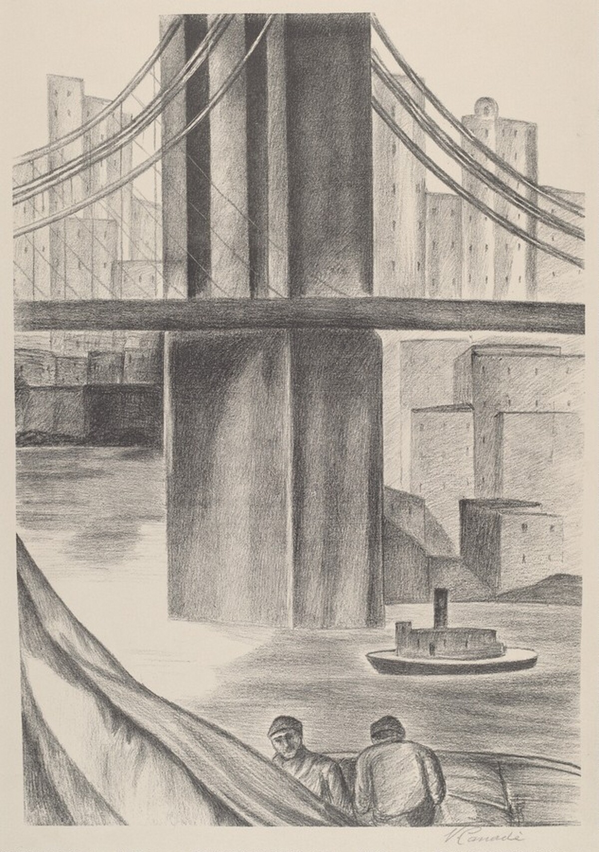 Brooklyn Bridge by Vincent Canadè