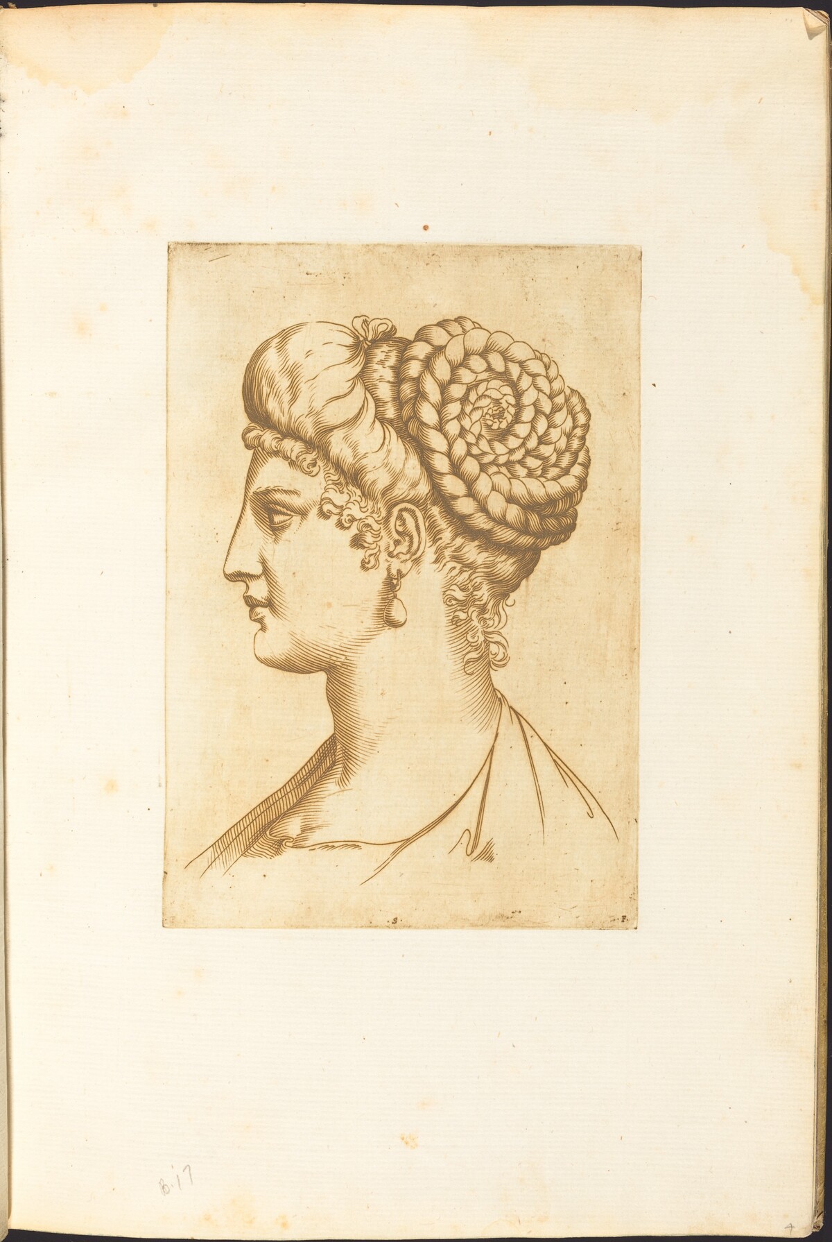Print from Drawing Book by Luca Ciamberlano