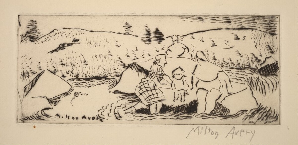 Summer Holiday by Milton Avery