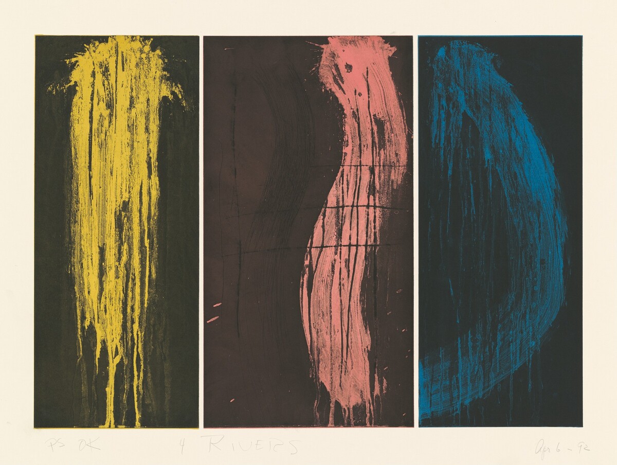 4 Rivers by Pat Steir
