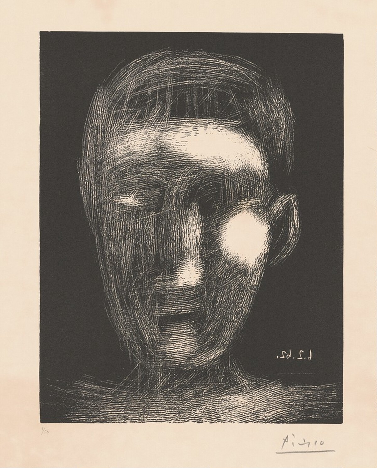 Tête de garçon II (Head of a Boy II) by Pablo Picasso