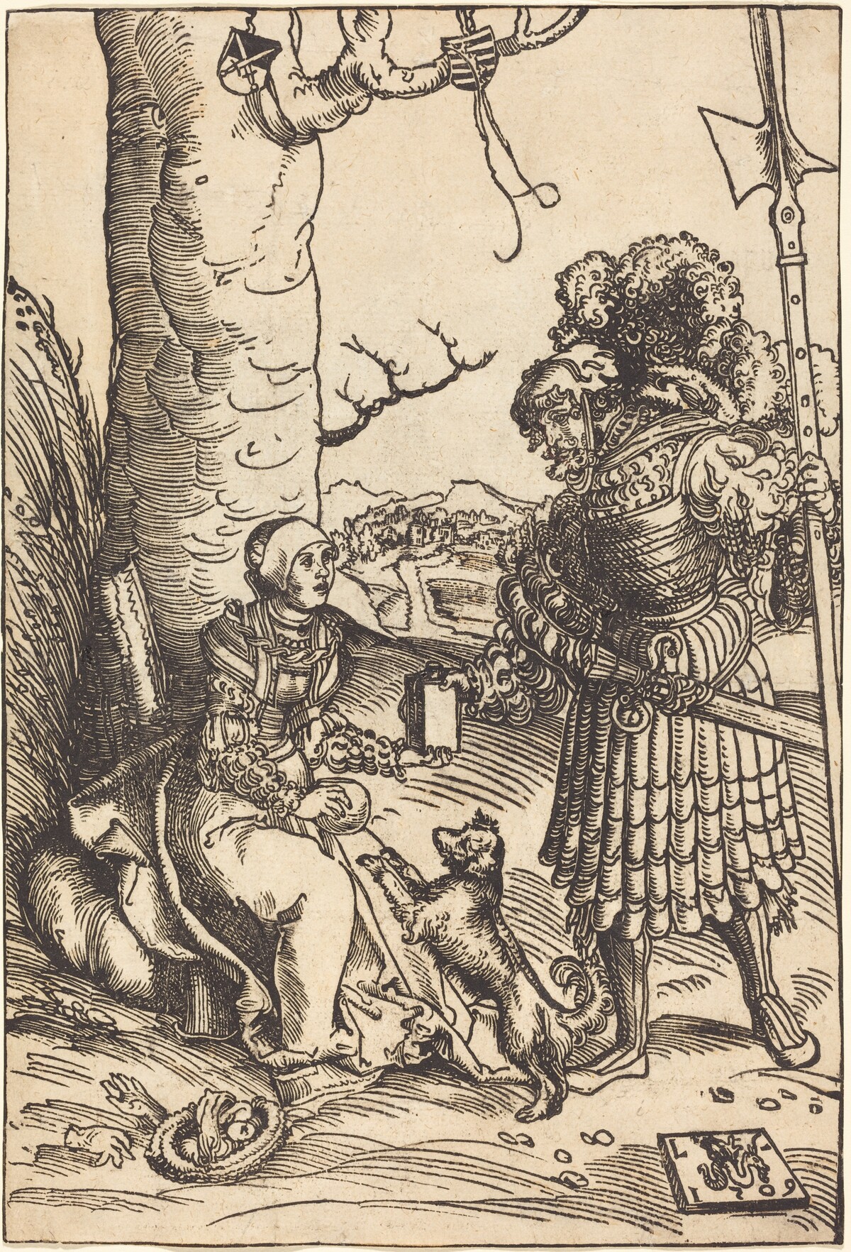 David and Abigail by Lucas Cranach the Elder