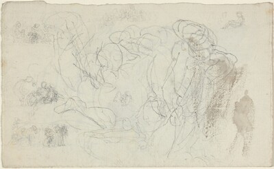 Sheet of Studies [recto and verso]