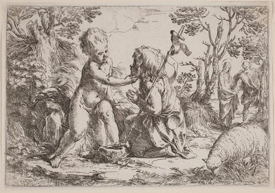 The Infant Jesus and Saint John