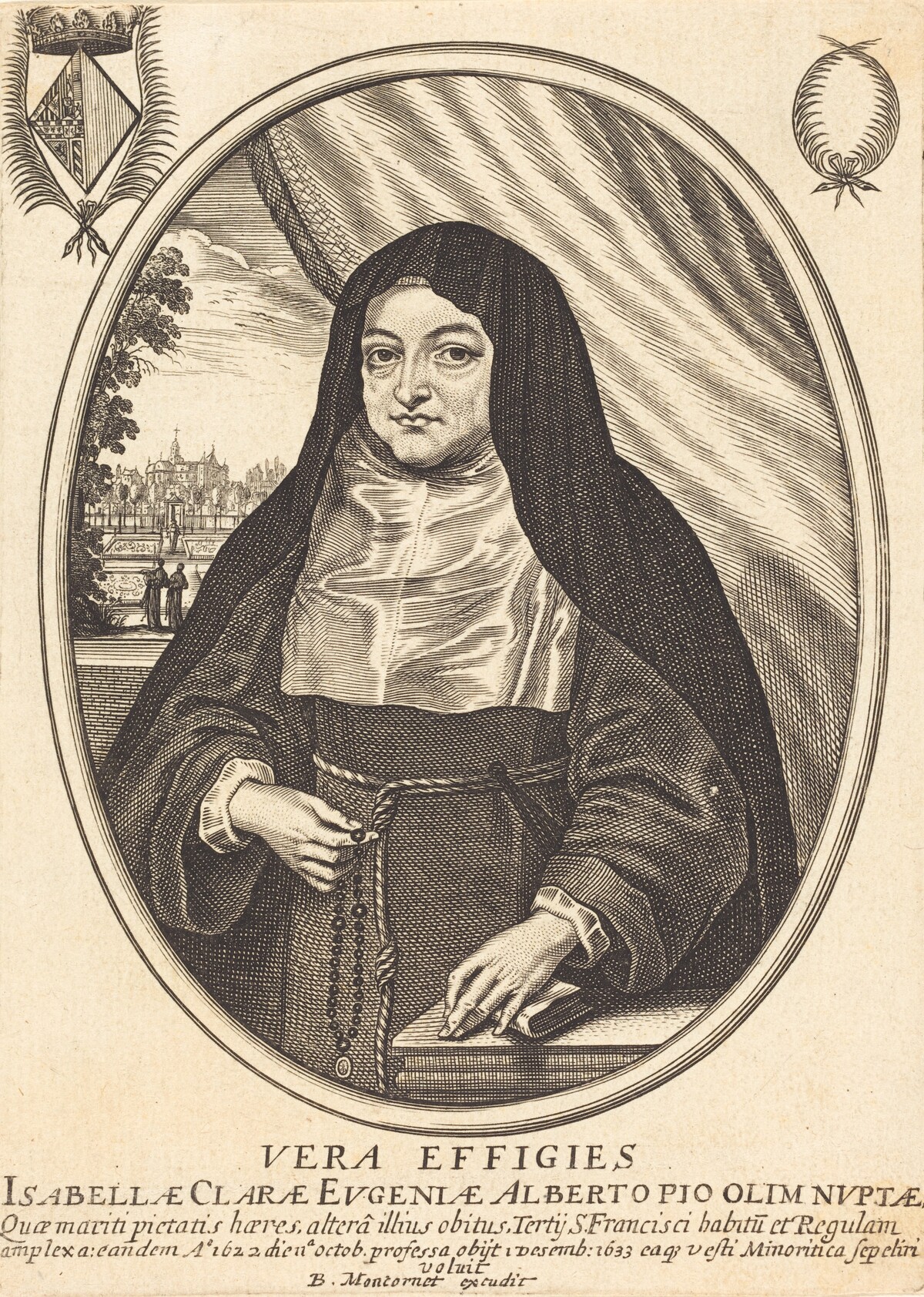 Isabelle Claire Eugénie by Balthasar Moncornet