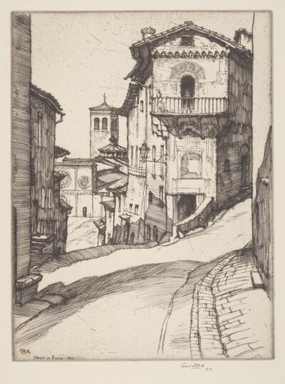 Street in Assisi