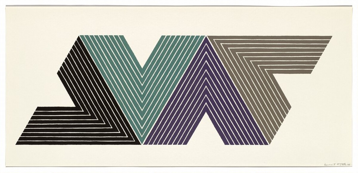 Empress of India I by Frank Stella