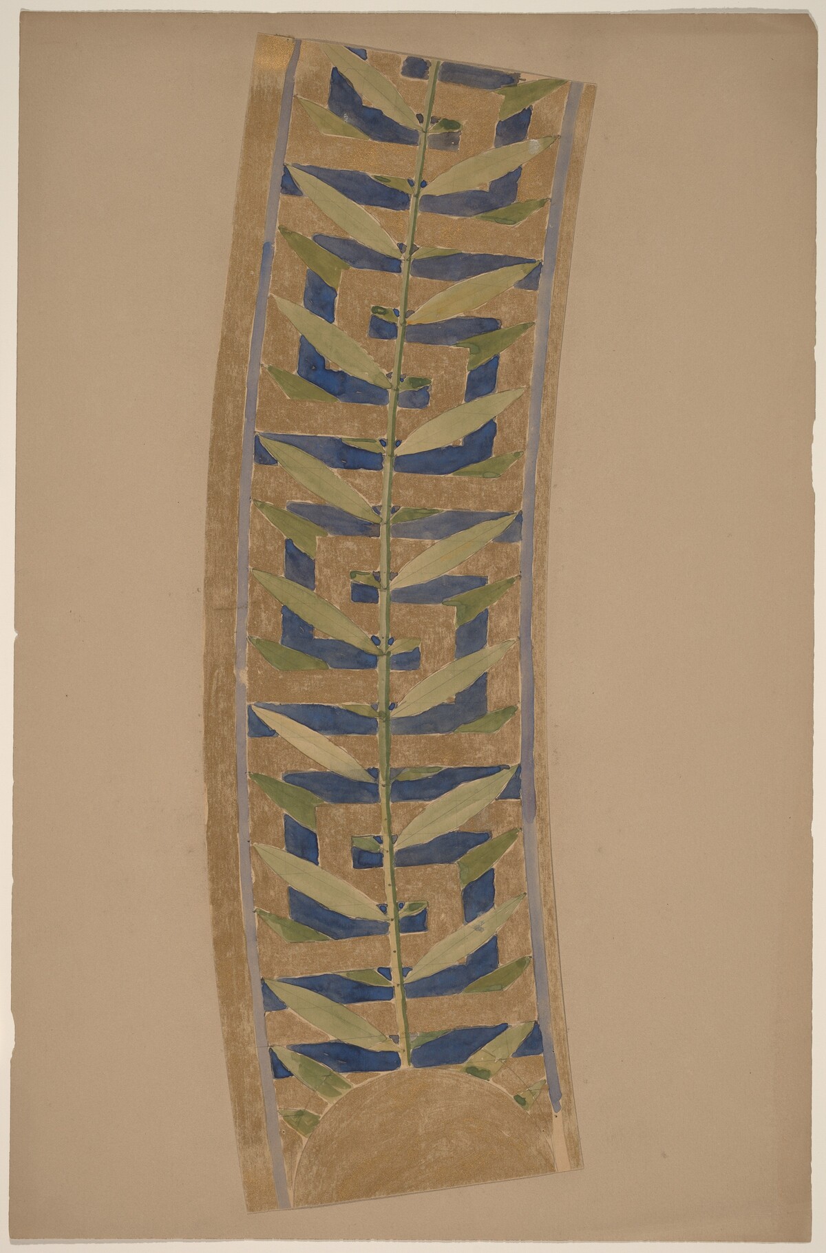 Study for a Border Design by Charles Sprague Pearce