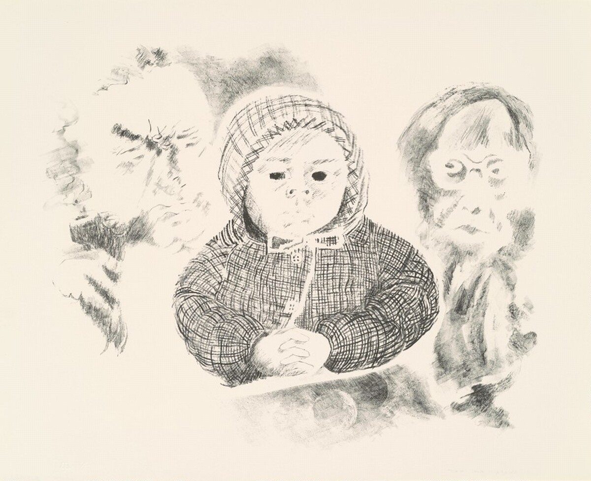 Faces by Ruth Asawa