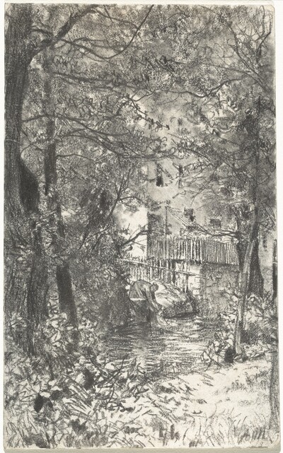 Landscape with a Washerwoman