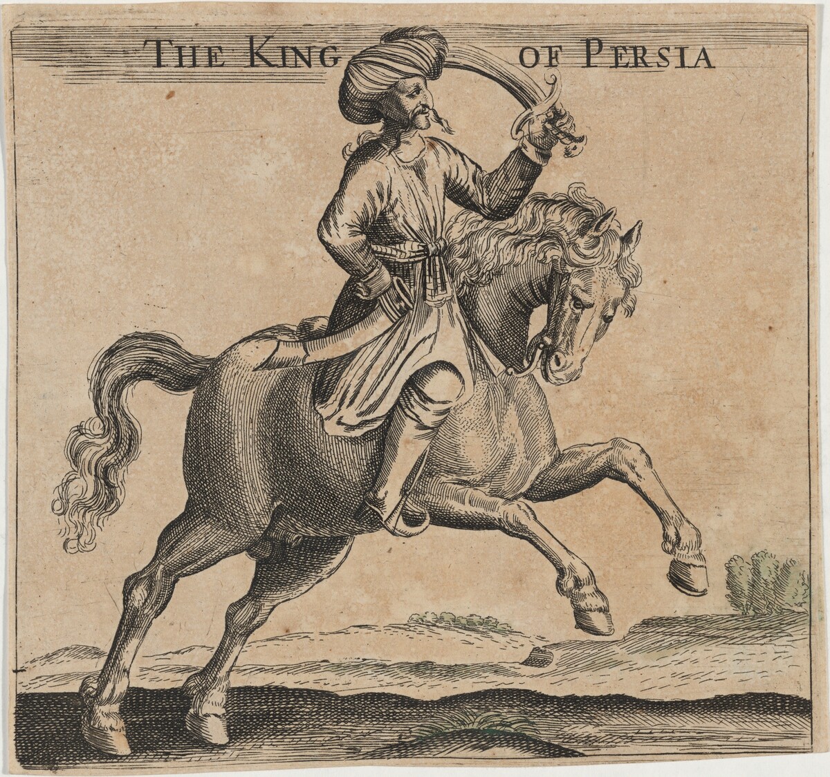 Abbas I, Shah of Persia by Unknown Artist