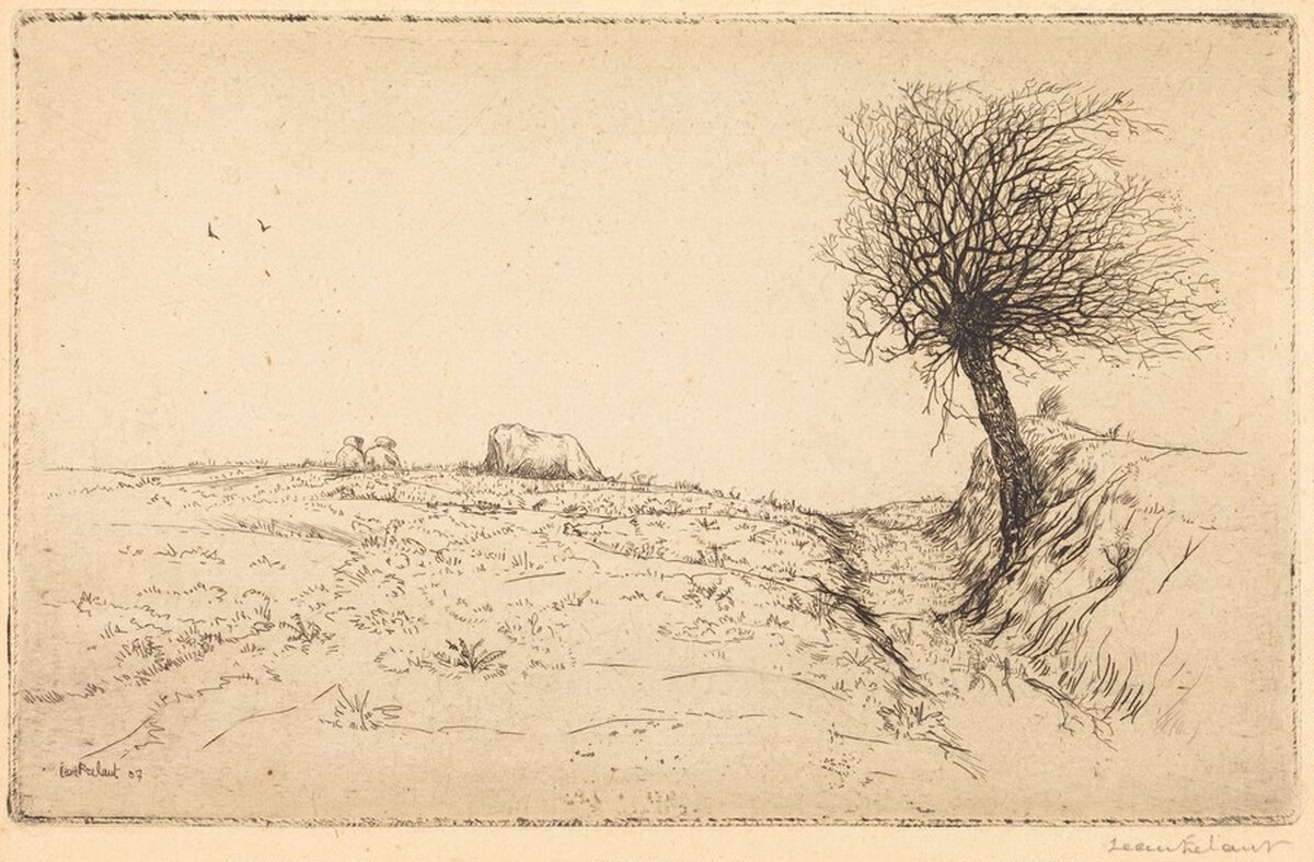Tree in a Landscape by Jean Frélaut