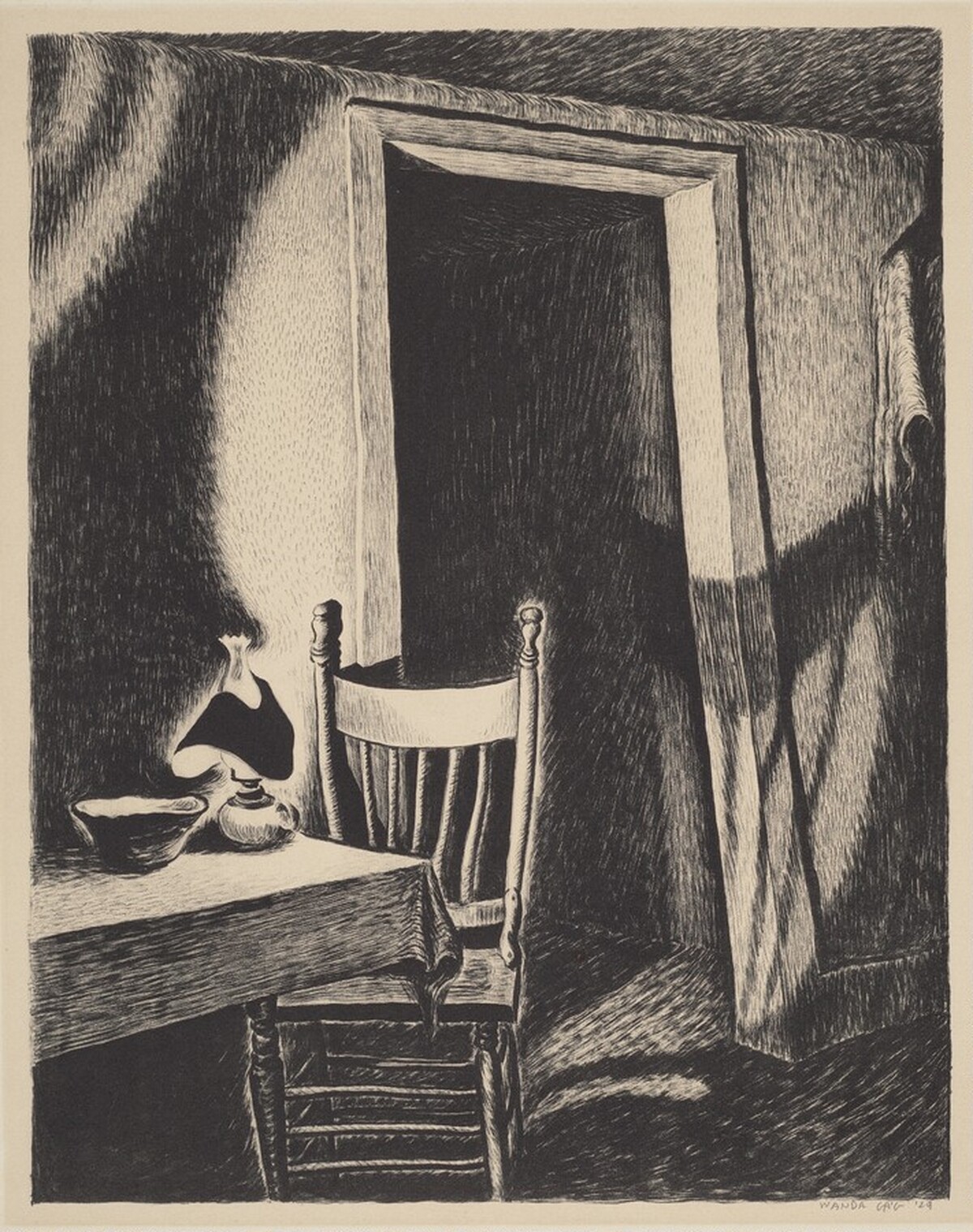 Lamplight by Wanda Gág