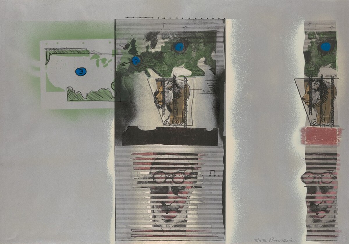 Stravinsky III by Larry Rivers