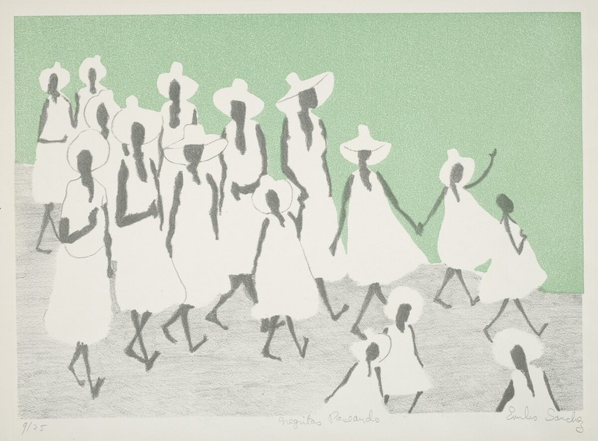 Negritas Pasendo by Emilio Sanchez
