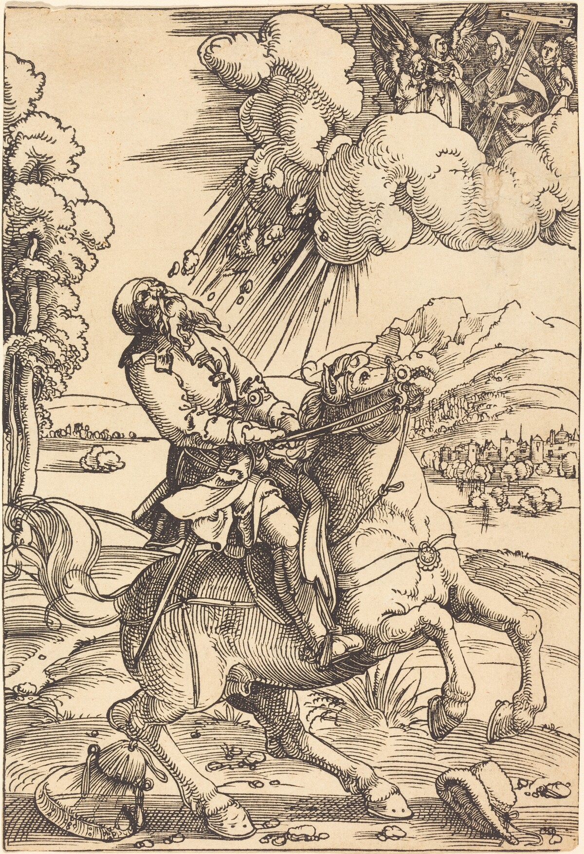 The Conversion of Saint Paul by Hans Baldung Grien