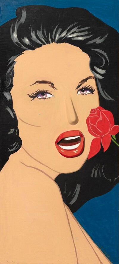 Girl with Rose