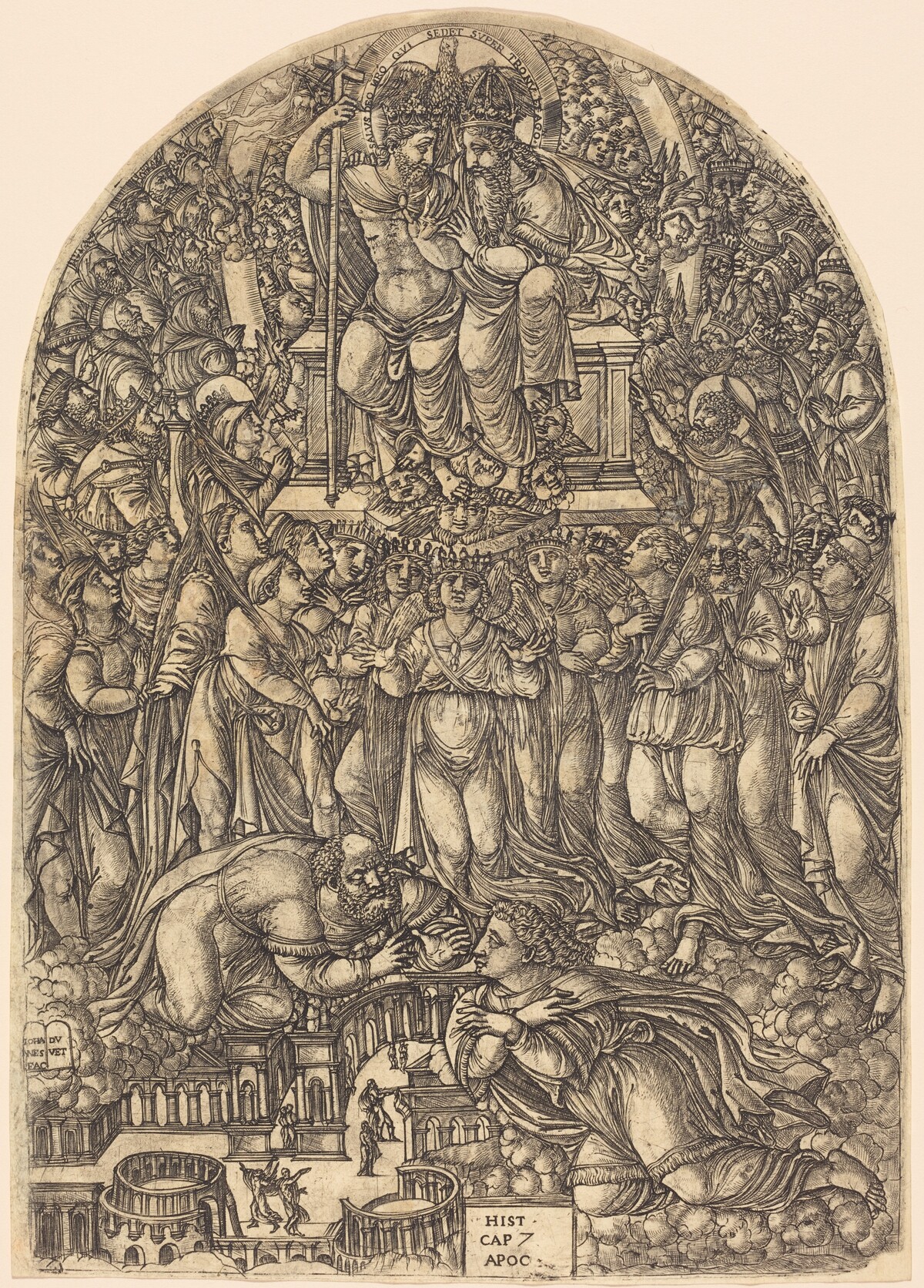 The Multitude Which Stands before the Throne by Jean Duvet