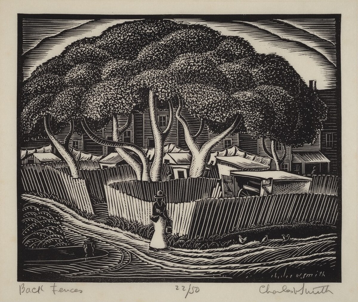 Back Fences by Charles William Smith