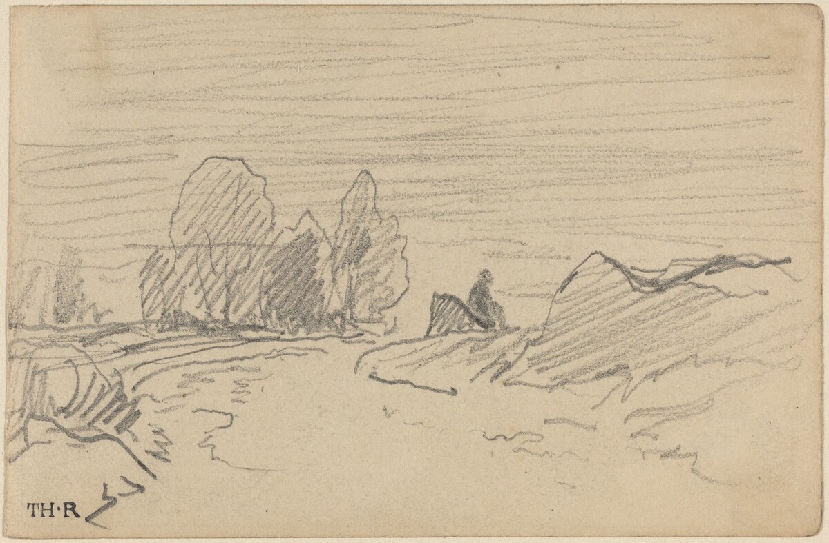 Landscape I by Théodore Rousseau