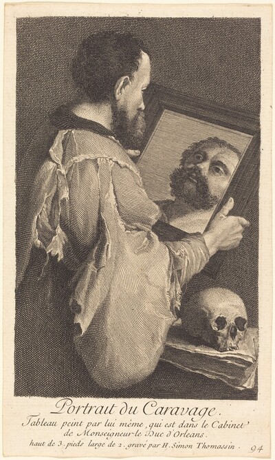 Portrait du Caravage (Portrait of Caravaggio)