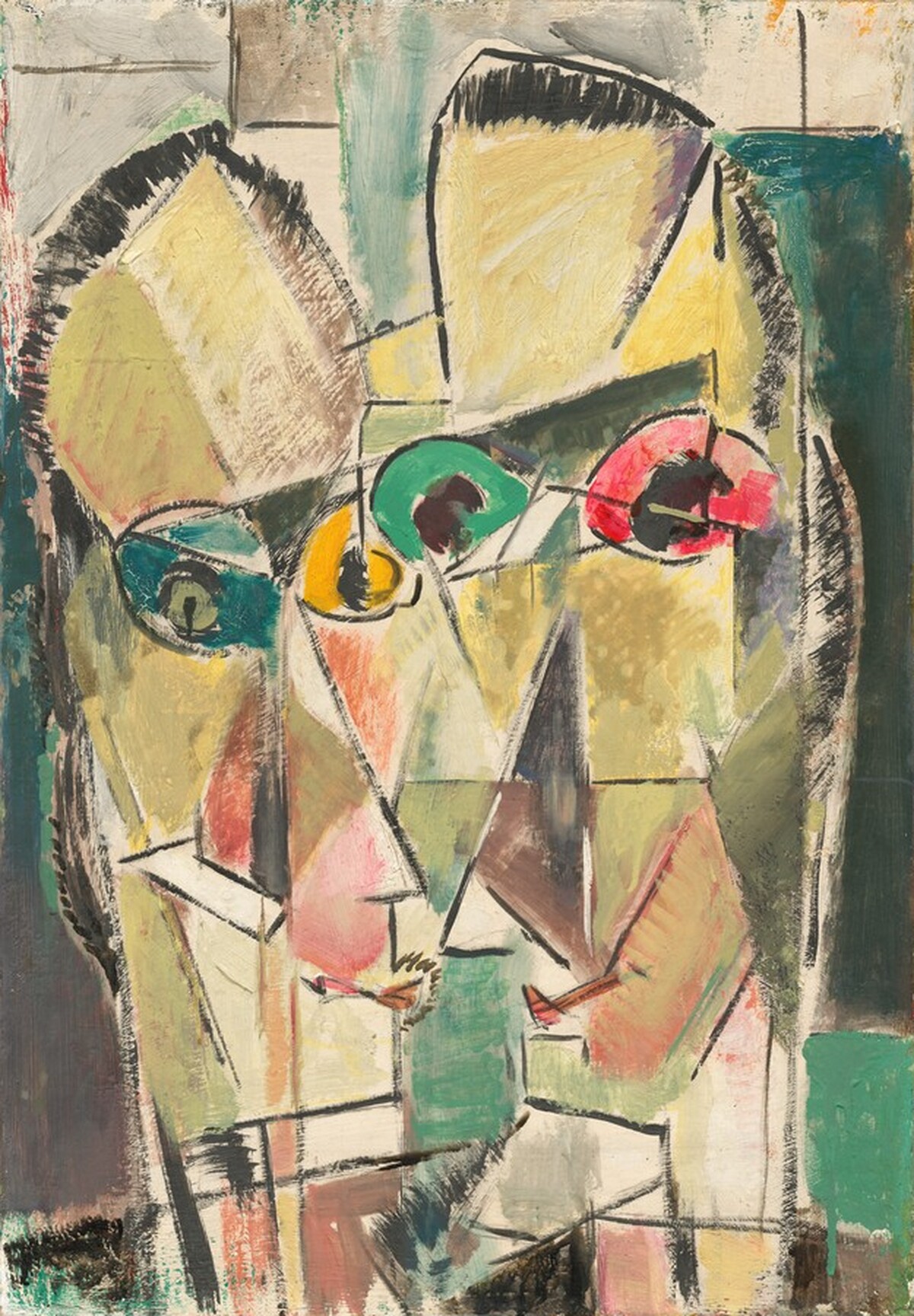 Abstract Heads by Alfred H. Maurer