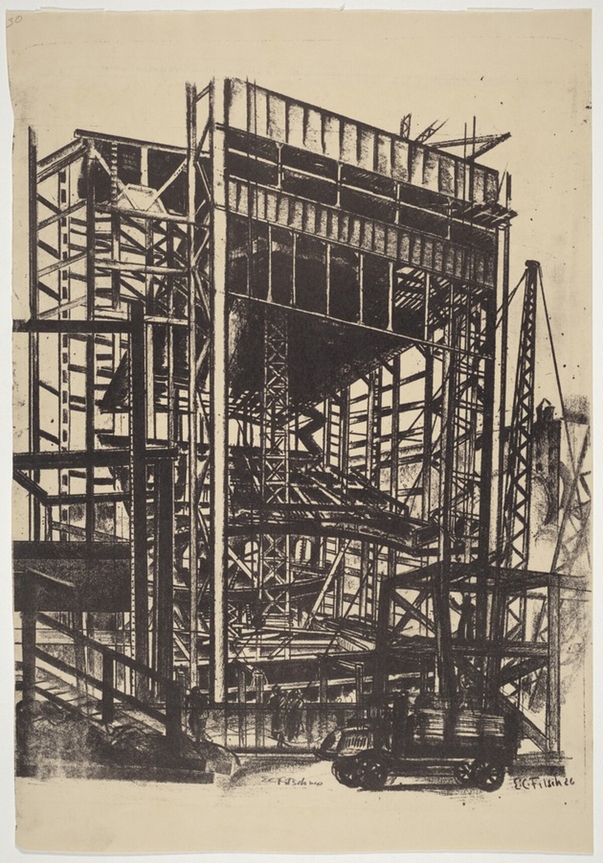 The New Theatre by Eugene Camille Fitsch