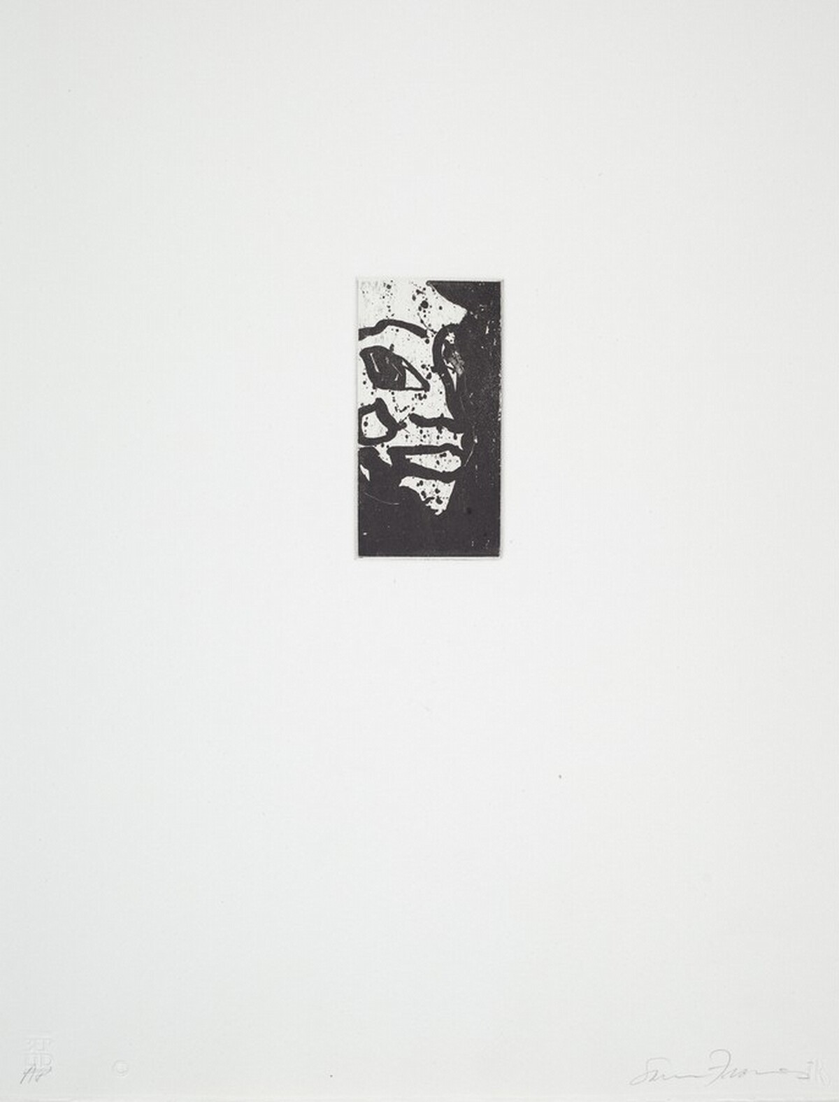 Self-Portrait by Sam Francis
