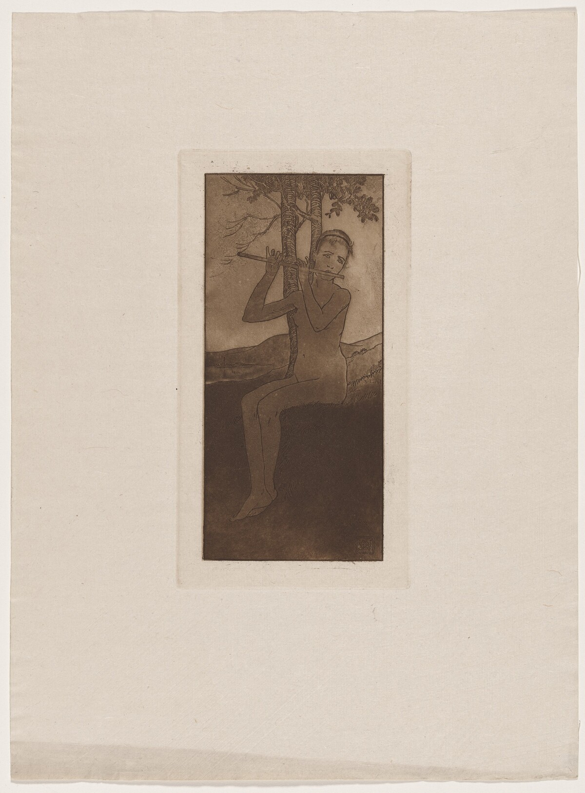Le chant de la cigale by Armand Rassenfosse
