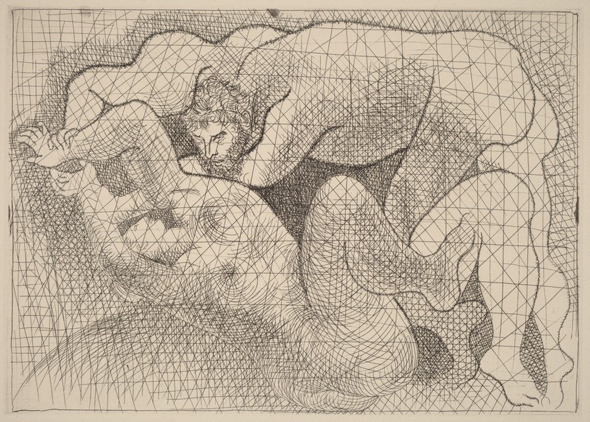 The Rape (Le viol) by Pablo Picasso