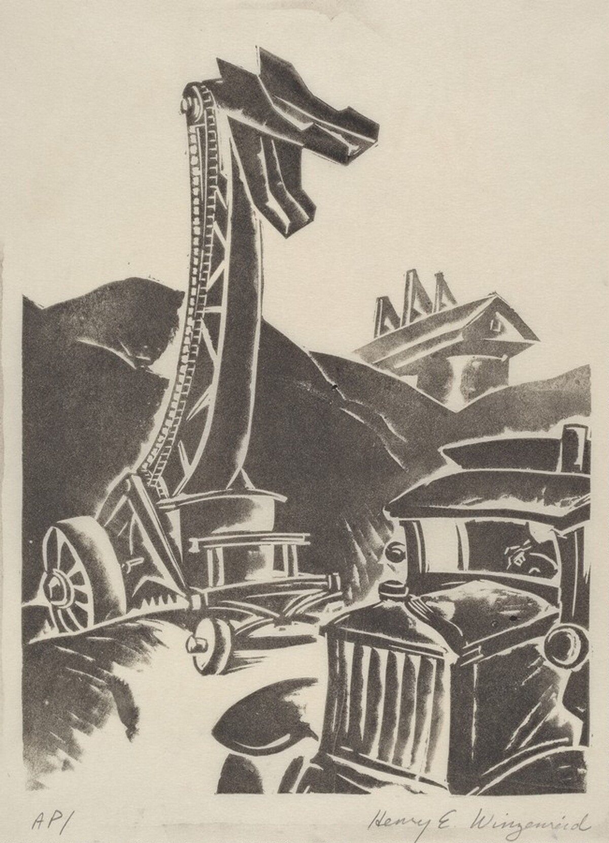 Anthracite Mine by Henry E. Winzenried