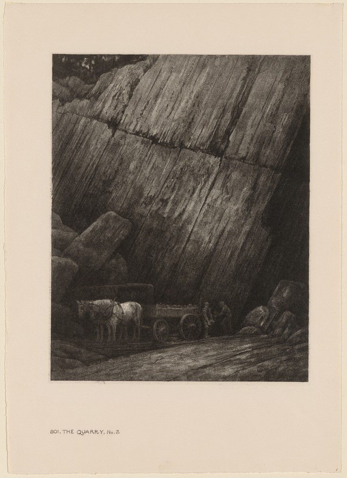 The Quarry, No. 2 by Albert W. Barker