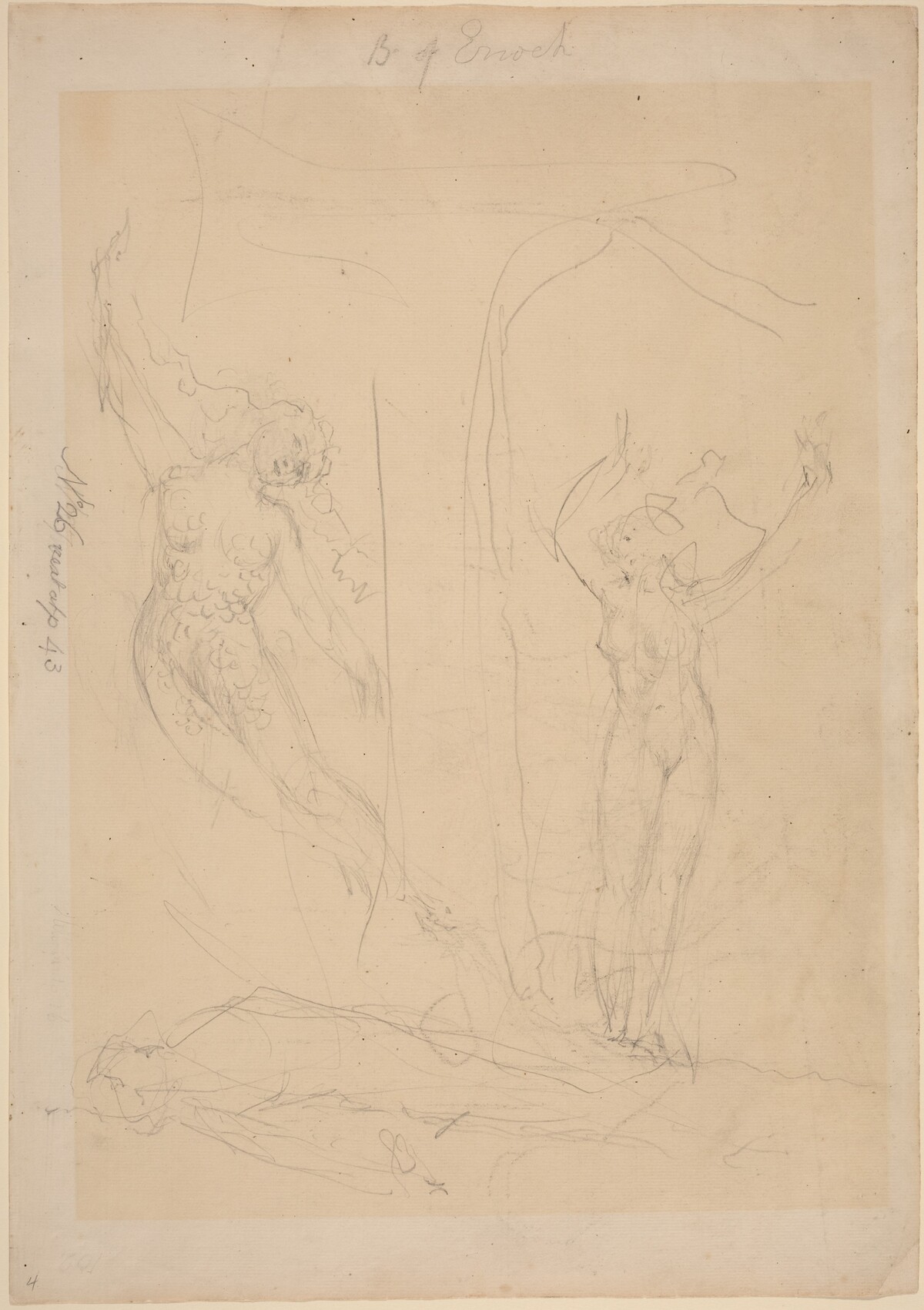 The Daughter of Men Becomes a Siren by William Blake