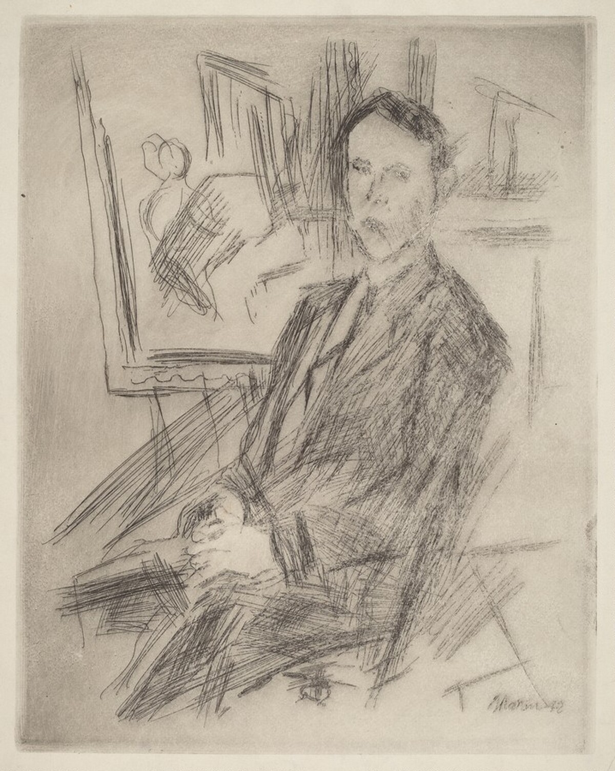 John Marin, Jr. by John Marin