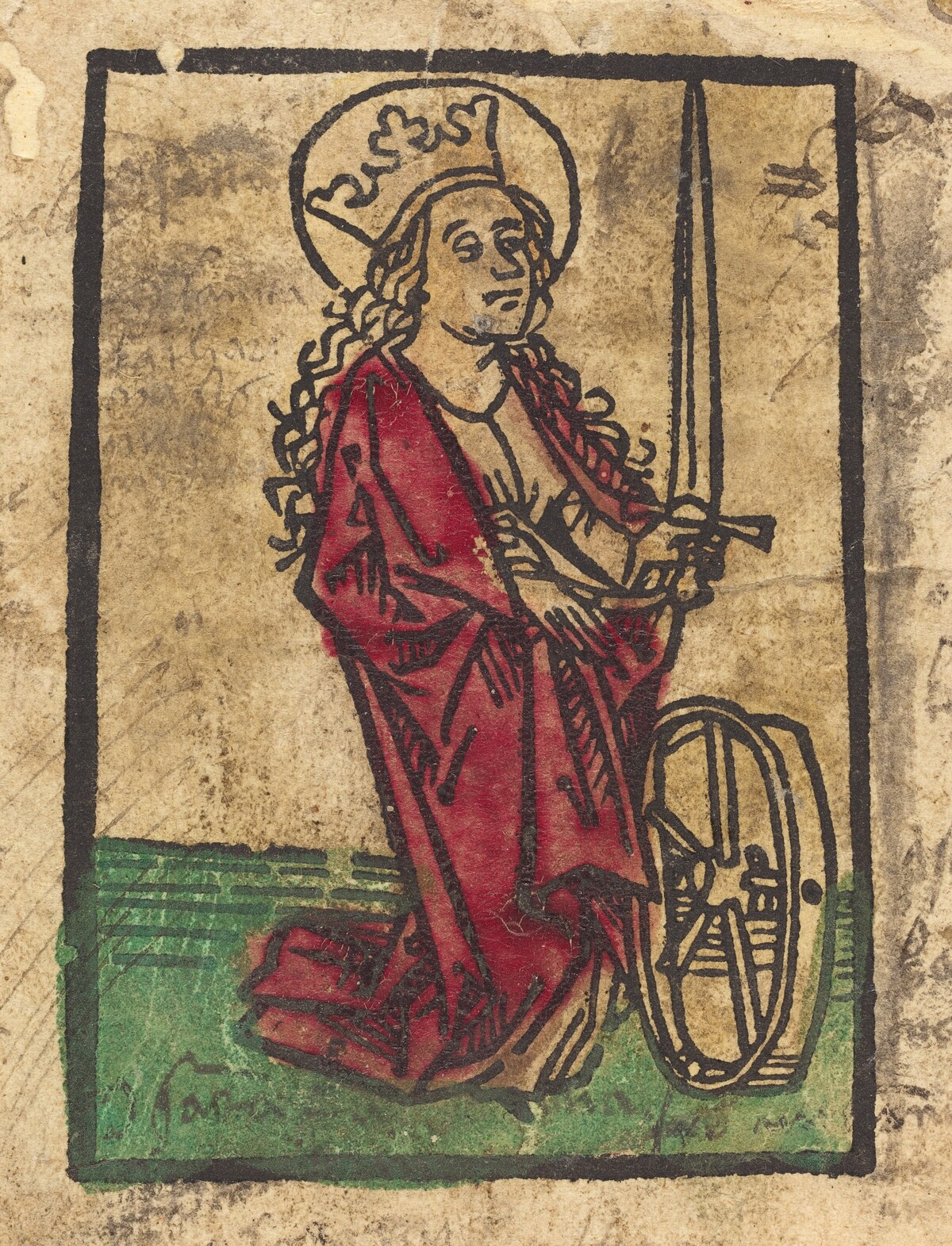 Saint Catherine of Alexandria by German 15th Century