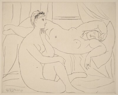Two Nudes at Rest (Femmes se reposant)