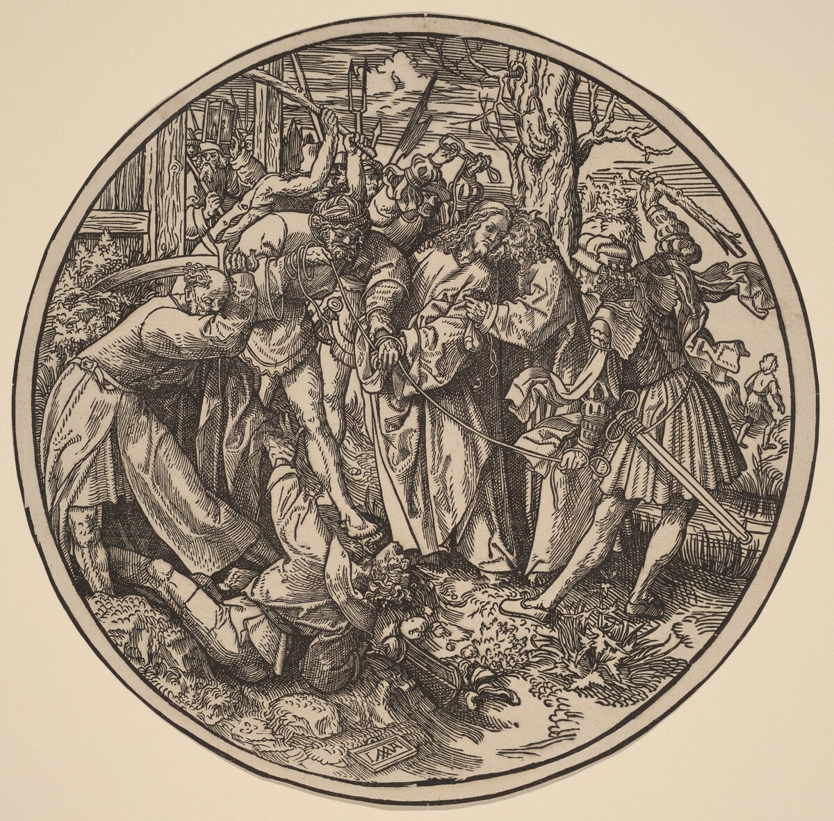 The Betrayal of Christ by Jacob Cornelisz van Oostsanen