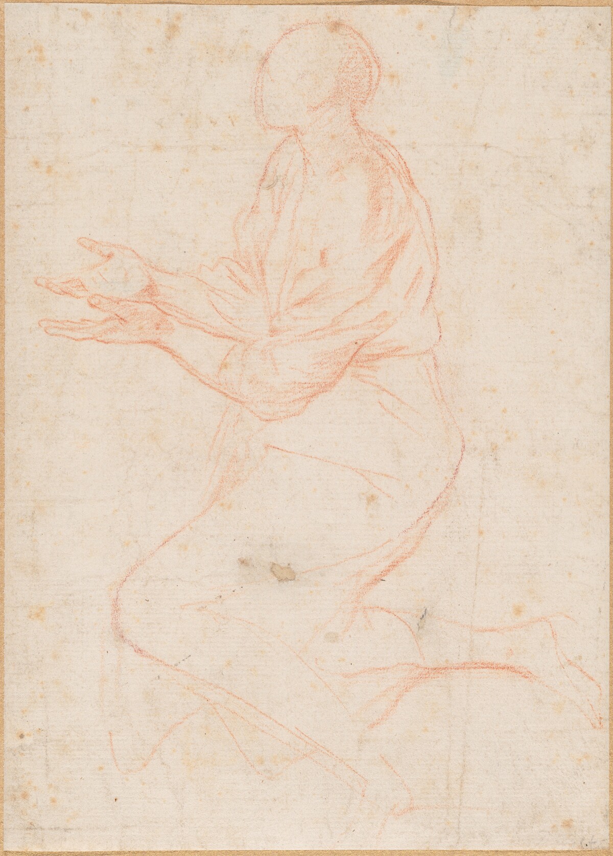 Kneeling Angel by Pietro Testa
