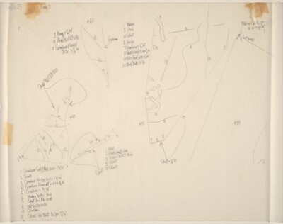 Drawing for Changes and Disappearances No. 33